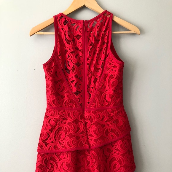 NWT BCBG Max Azria Red Dress - Picture 6 of 7